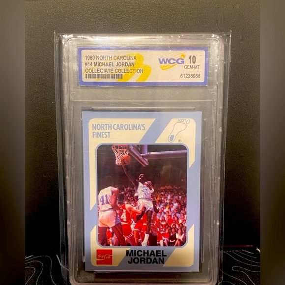 Michael Jordan North Carolina Basketball Card